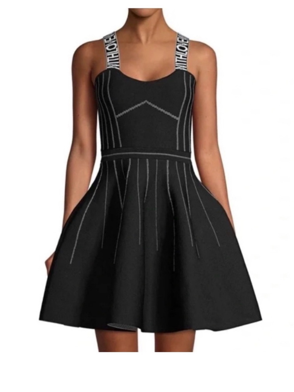 Maje With Love Reversible Mini dress